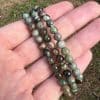 bracelet opale verte chakra pistache johann chevillard