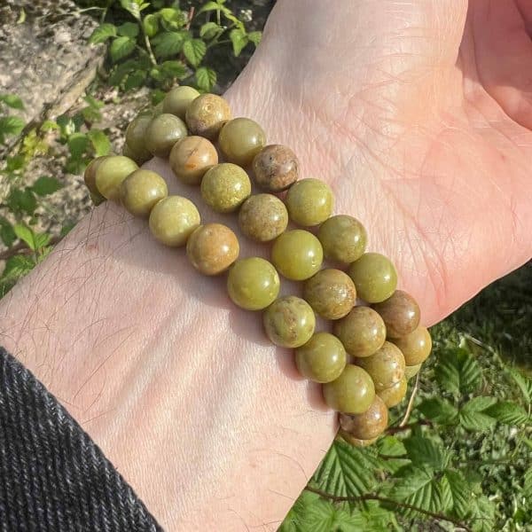 bracelet opale verte johann chevillard heliodora